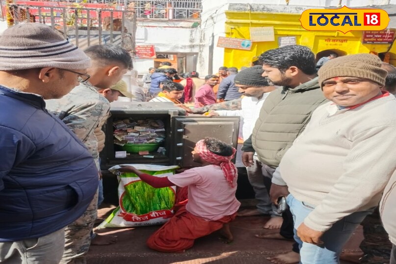 मंदिर मे आने वाले श्रद्धालू दान भी करते है 