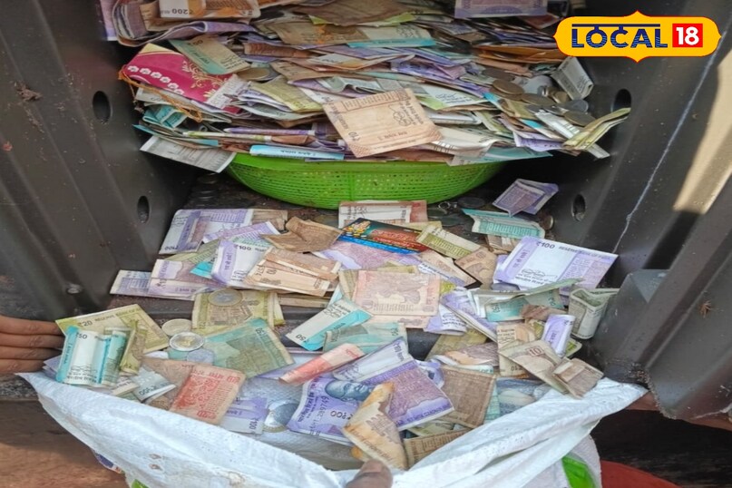 इसमें भारतीय मुद्रा के साथ साथ विदेशी मुद्रा भी पाया जाता है 