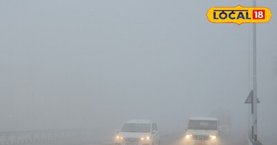 राजस्थान में छाया घना कोहरा 