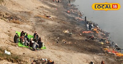 सुविधाओं के अभाव में मोक्षदायिनी श्मशान 