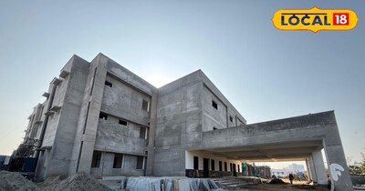 जिला अस्पताल का निर्माणधीन भवन 