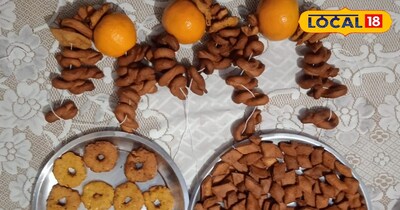 गेहूं के आटे और गुड़ से बनी स्वादिष्ट घुघुती 