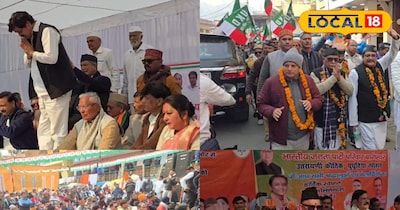 सरयू बगड़ पर लगा राजनीतिक पंडाल