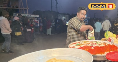 धनबाद चिमनी शाह बाबा उर्स मेले में मुगलिया जायके की धूम 2 किलो का पराठा और शाही