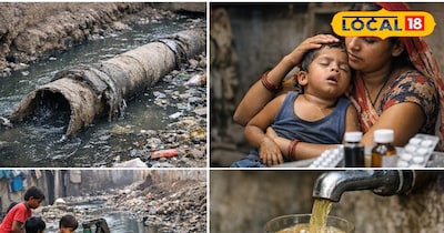 स्थानीय लोगों ने सीएम हेल्पलाइन पर शिकायत की.