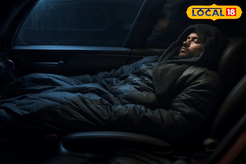 गाड़ी में सोना और गिरता बॉडी टेम्परेचर, बढ़ता खतरा