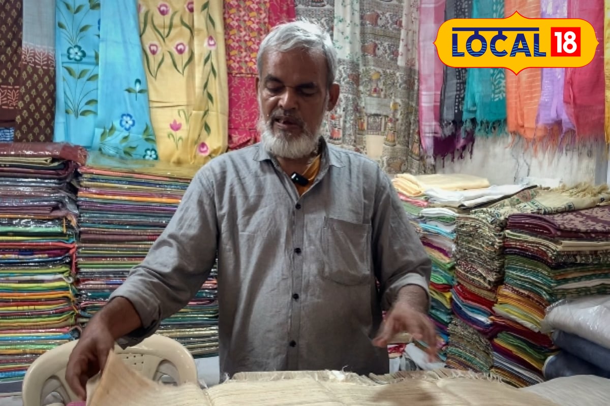 मुंबई में लगी खादी और तसर सिल्क की दुकान, धागो में सिमटी भागलपुर की शान, चमक और खासियत!