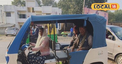 ई रिक्शा चालक महिला सरिता देवी 