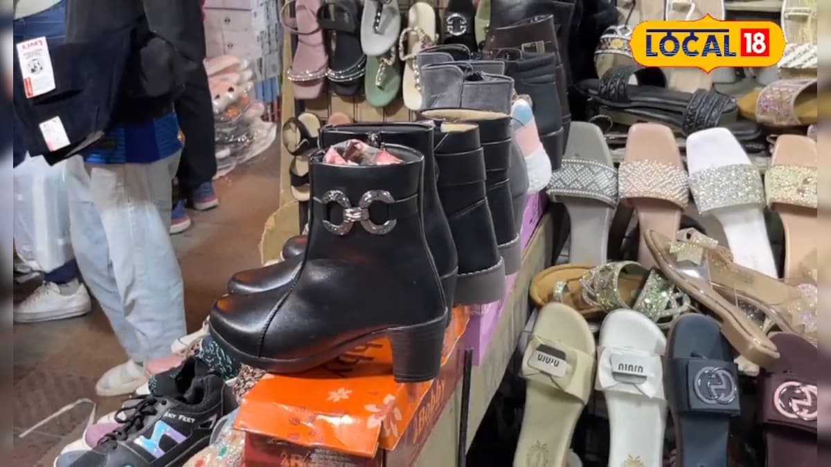 दिल्ली में स्टाइलिश और ब्रांडेड जूतों के बाजार, 100 रुपये से हो जाती है शुरुआत, देखें वीडियो