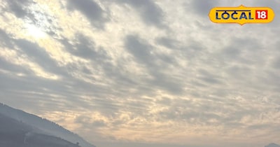 कुल्लू में आसमान में छाए रहे घने बादल