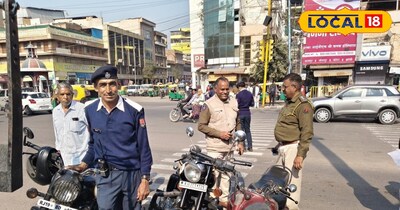 मॉडिफाइड बुलेट साइलेंसर पर पुलिस का बड़ा एक्शन