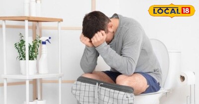 कब्ज की समस्या से परेशान युवक की सांकेतिक तस्वीर 