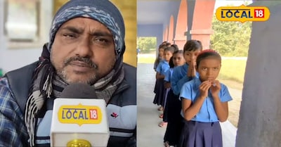 जानकारी देते शिक्षक संघ के अध्यक्ष डॉ मोहन कुमार