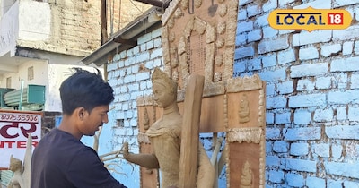 बचपन का शौक बना कमाई का जरिया, गुमला के ये युवा मूर्तिकार कोई भी फोटो देख बना दे