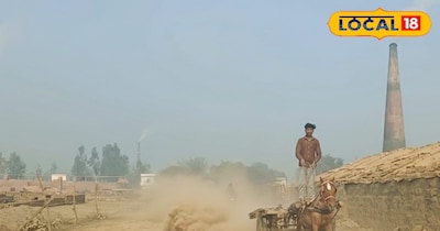 धूल का उड़ता गुबार 