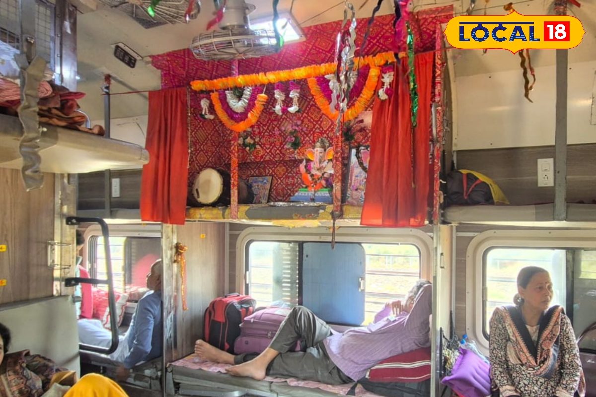 बिहार से चली इस ट्रेन के अंदर है मंदिर, भगवान गणेश को भी मिला है एक बर्थ, जानें माजरा