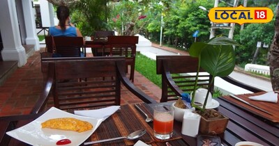 फूड कैफे बिजनेस के रचनात्मक तस्वीर