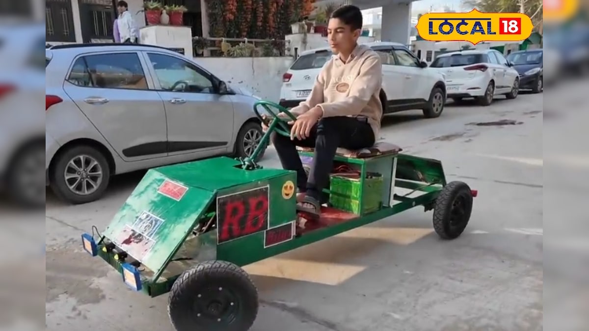 13 साल के बच्चे ने बना दी फर्राटेदार EV कार! 32 हजार में तैयार गाड़ी से रूद्राक्ष ने हिला दिया सिस्टम