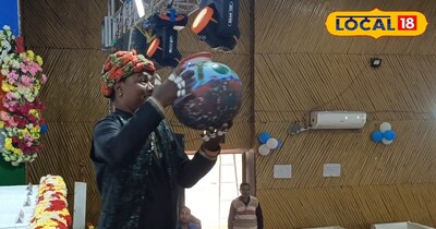 अद्भुत कला! मटका की धुन संग निकलती चिंगारी