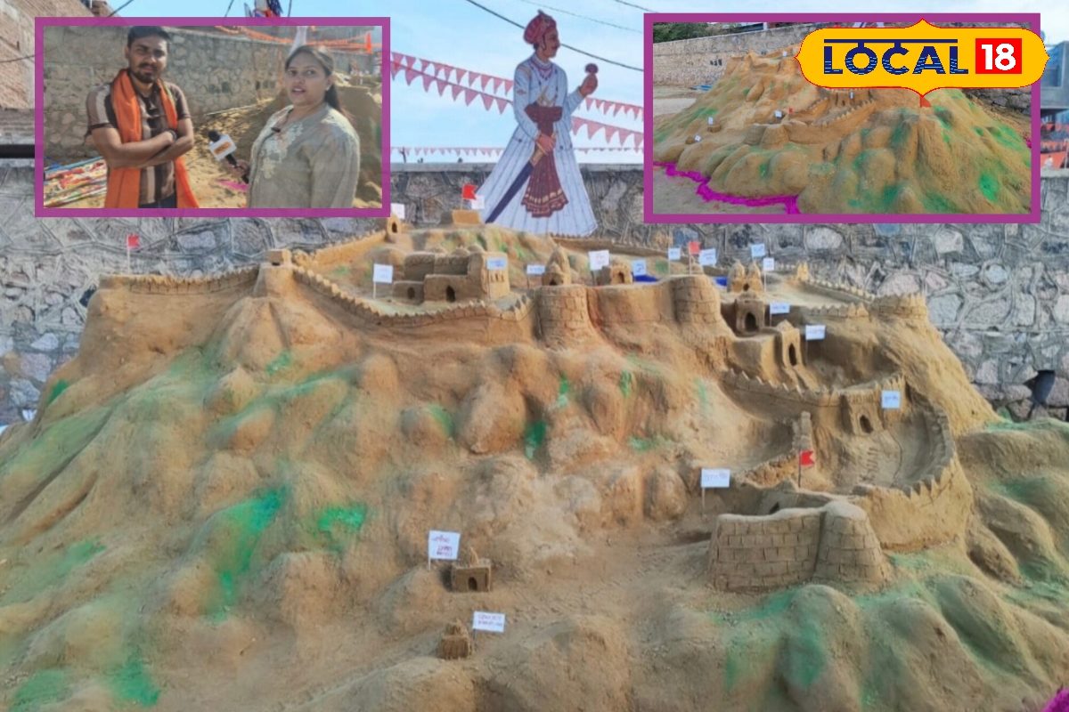 इतिहास जो किताबों में नहीं रेत में दिखा! सैंड आर्ट में सजा जालोर का स्वर्णिम अतीत युवा हुए आकर्षित