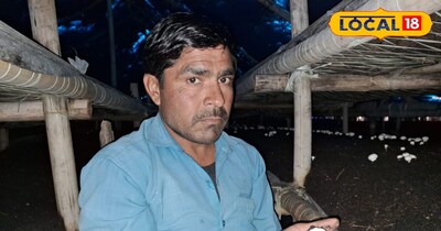 मशरूम की खेती से किसान कर रहा अच्छी कमाई 