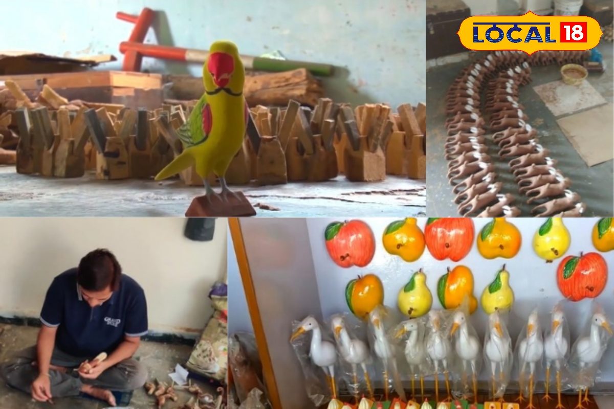 लकड़ी में बसती 400 साल पुरानी कला! निर्मल खिलौनों की चमक के आगे प्लास्टिक भी फेल