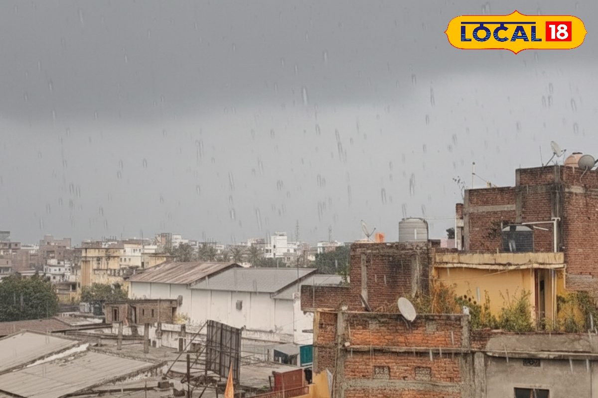 पश्चिम चम्पारण में बदला मौसम का मिजाज, ठंडी हवाओं के साथ बारिश, 30 जनवरी तक येलो अलर्ट