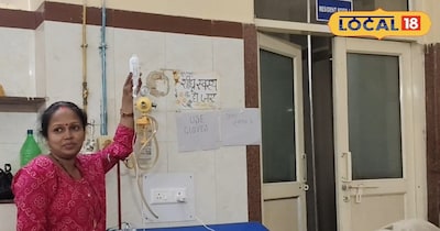 अस्पताल में मरीज और तीमारदार 