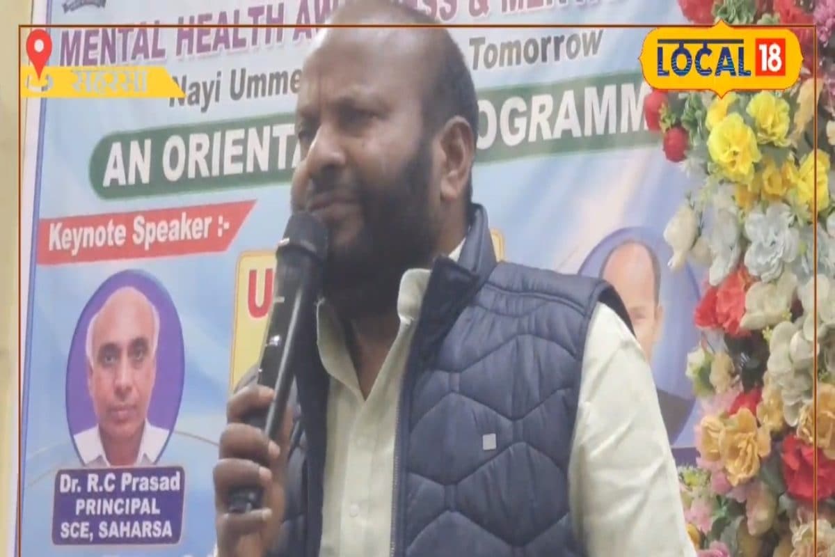 MLA आईपी गुप्ता बने टीचर! फर्राटेदार अंग्रेजी बोलने वाले नेता! सहरसा इंजीनियरिंग कॉलेज में विधायक जी ने ली क्लास