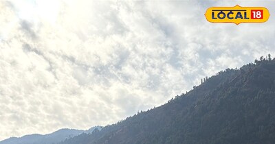 कुल्लू में आसमान में छाए रहे हल्के बादल