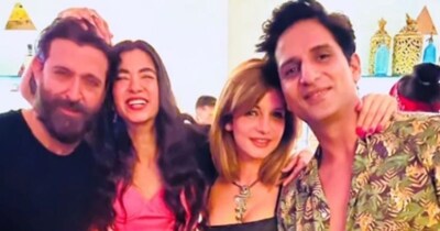 सुजैन खान के पोस्ट पर ऋतिक रोशन का रिप्लाई लोगों का दिल जीत रहा है. फाइल फोटो. 