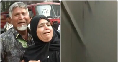 फर्नीचर दुकान में कुछ लोगों के फंसे होने की आशंका है. (एएनआई)