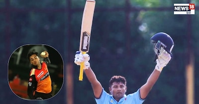 सरफराज खान ने की अभिषेक शर्मा की धुनाई