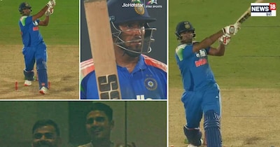 हर्षित राणा का छक्का