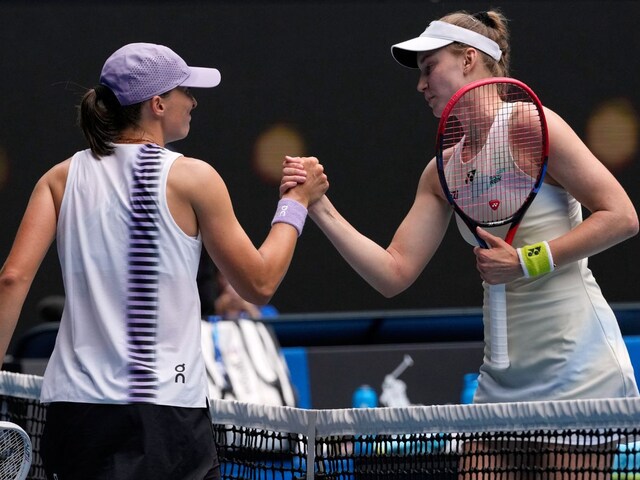 ऑस्ट्रेलियन ओपन में बड़ा उलटफेर, स्वियातेक को राइबाकिना ने हराकर किया बाहर