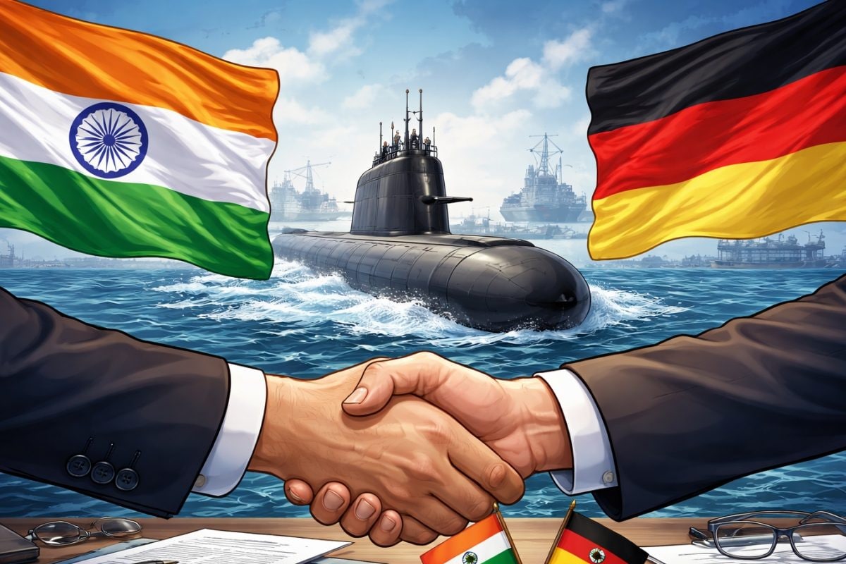 ₹65000 करोड़ की सबमरीन डील जर्मनी को चाहिए भारत का ग्रीन अमोनिया मोदी-मर्ज की मुलाकात में होगा महाकरार