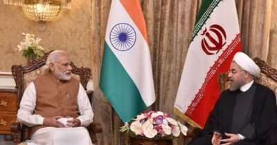 ट्रंप ने फिर फोड़ा टैरिफ बम, ईरान के साथ कारोबार करने वाले मुल्कों पर लगाया 25% टैरिफ. (पीएम मोदी और खामेनेई की तस्वीर, साभार-एमईए)