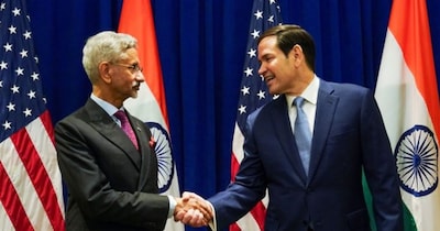 अमेरिकी विदेश मंत्री मार्को रुबियो और विदेश मंत्री एस जयशंकर.