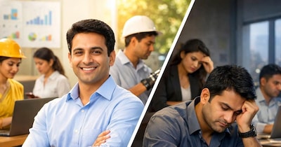 देश के 95 फीसदी कर्मचारियों को अपने कौशल पर पूरा भरोसा है. (Image:AI)