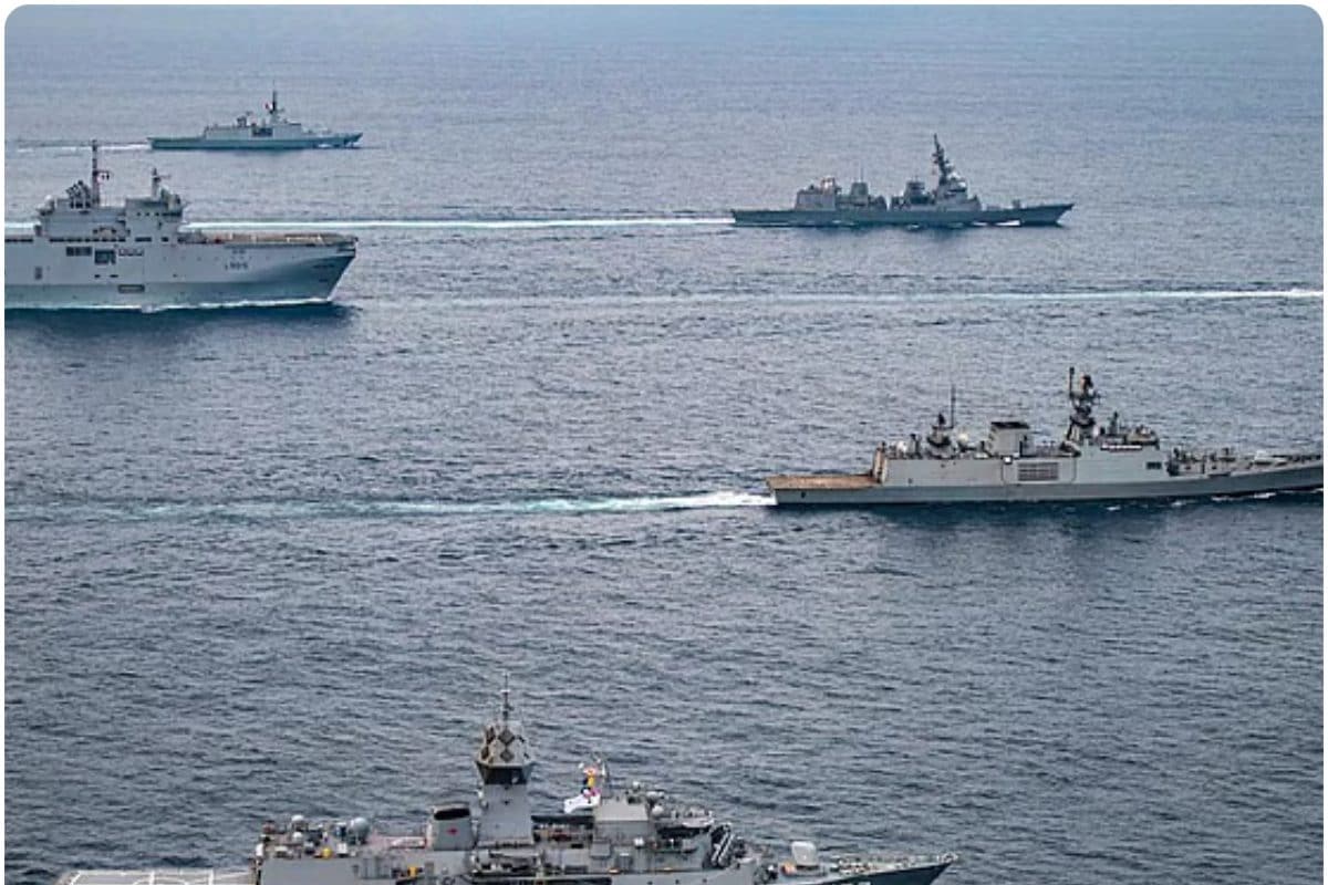 समंदर में साथ उतरे चीन-ईरान-रूस के जंगी जहाज लेकिन भारत ने क्यों खींच दी रेड लाइन MEA ने दिया जवाब