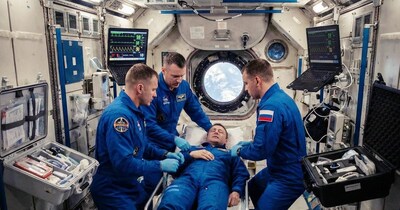 मिशन छोड़ वापस लौटेंगे नासा के 4 एस्ट्रोनॉट? स्पेस स्टेशन पर बड़ी मेडिकल इमरजेंसी. (AI Image)