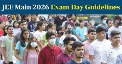 जेईई मेन 2026 सेशन 1 एग्जाम गाइडलाइंस