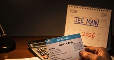 JEE Main 2026 Admit Cards Released for Jan 28-29 Exams: Download Now!