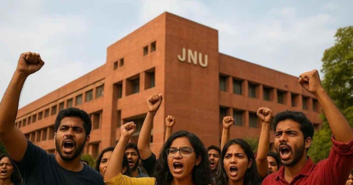 'विवादित नारे लगाने वाले सभी छात्र हो सकते हैं सस्‍पेंड', JNU प्रशासन ने अपनाया कड़ा रुख