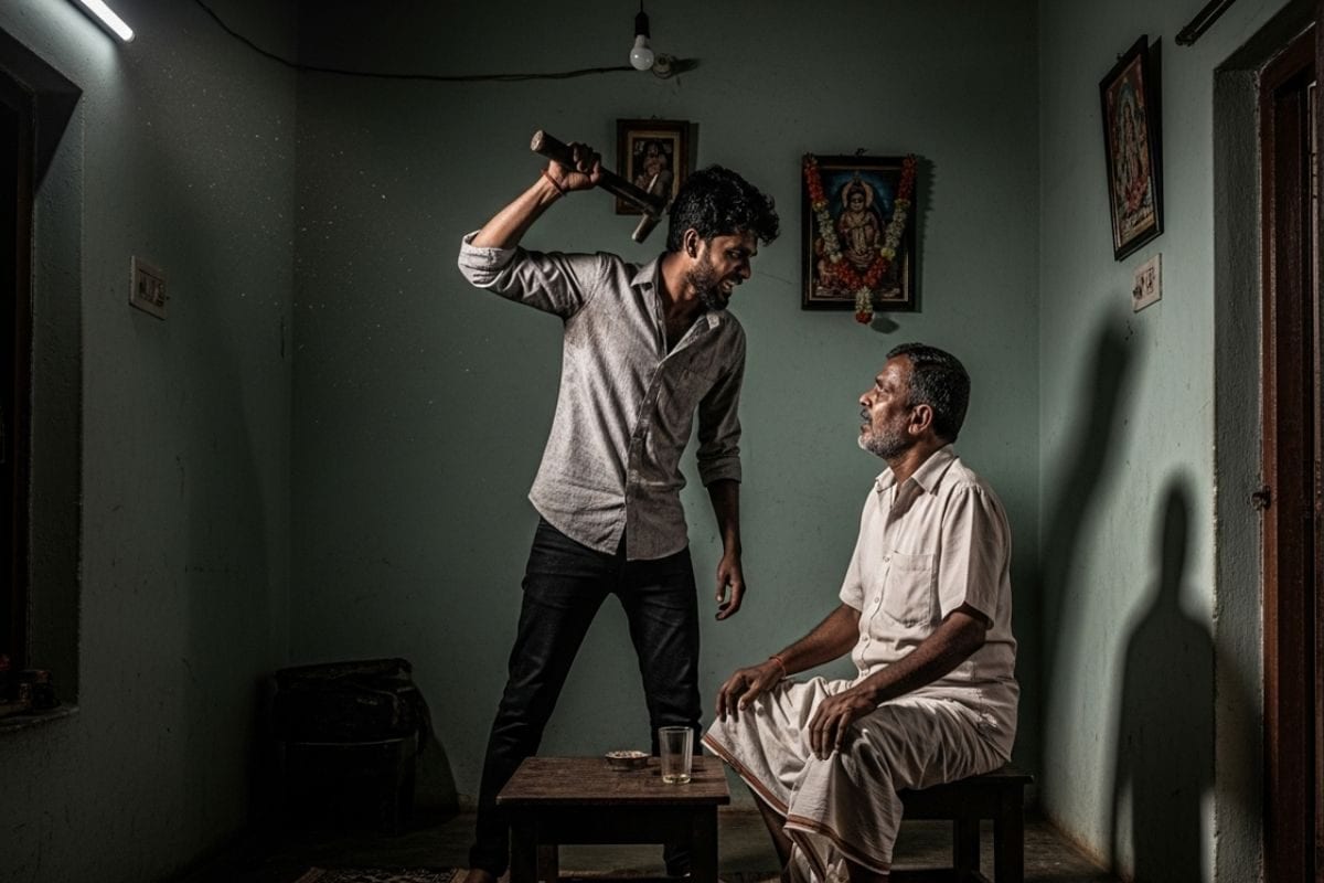 खुद दो-दो बीवी रखे हो लेकिन हमारी फिक्र नहीं शादी न होने पर भड़का बेटा पिता को दी दर्दनाक सजा