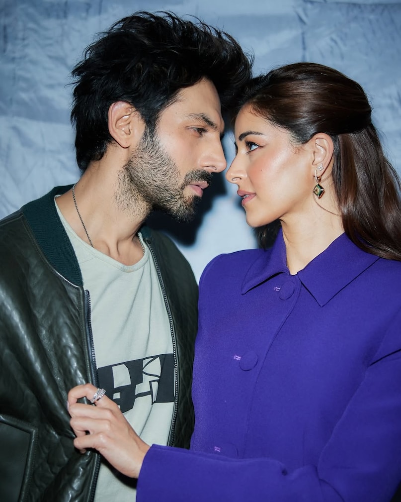 Kartik Aaryan Goa vacation, Kartik Aaryan mystery girl, Karina Kubiliute Kartik Aaryan, Kartik Aaryan relationship rumours, Tu Meri Main Tera Main Tera Tu Meri, Kartik Aaryan Ananya Panday film, Kartik Aaryan news, Kartik Aaryan social media speculation