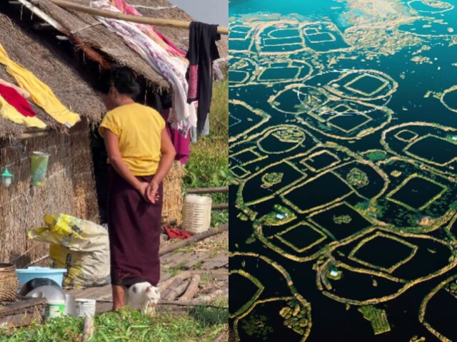 पानी पर बसा है दुनिया का ये अनोखा गांव, हिलती रहती है जमीन...