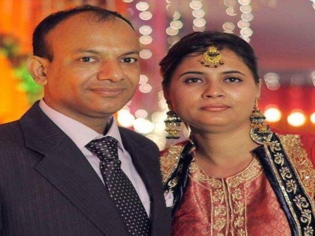 फ्लैट में लगी आग, जान बचाने के लिए पत्नी ने नीचे लगाई छलांग, इलाज के दौरान मौत