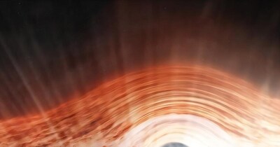 MCG-6-30-15 गैलेक्सी में मौजूद सुपरमैसिव ब्लैक के अंदरूनी इलाकों की आर्टिस्टिक रेंडरिंग (Photo : CfA/Melissa Weiss)