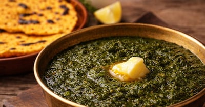 देसी साग रेसिपी